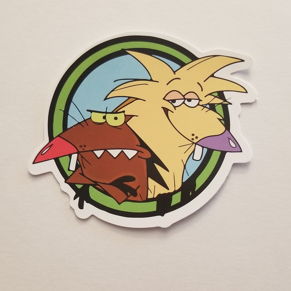 10/$10 The Angry Beavers Sticker